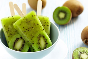 Receta helado kiwi